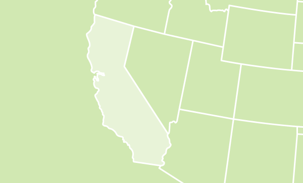 California US map