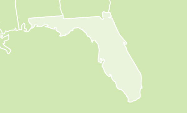 Florida US map