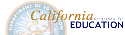 California Department of Education logo