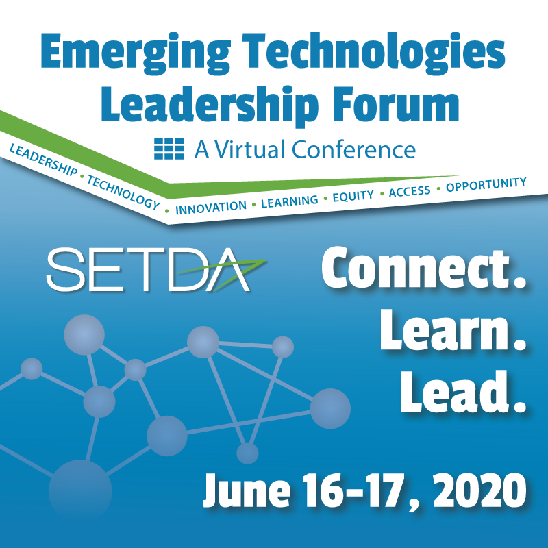 Emerging Technologies Leadership Forum. Connect. Learn. Lead. June 16-17, 2020