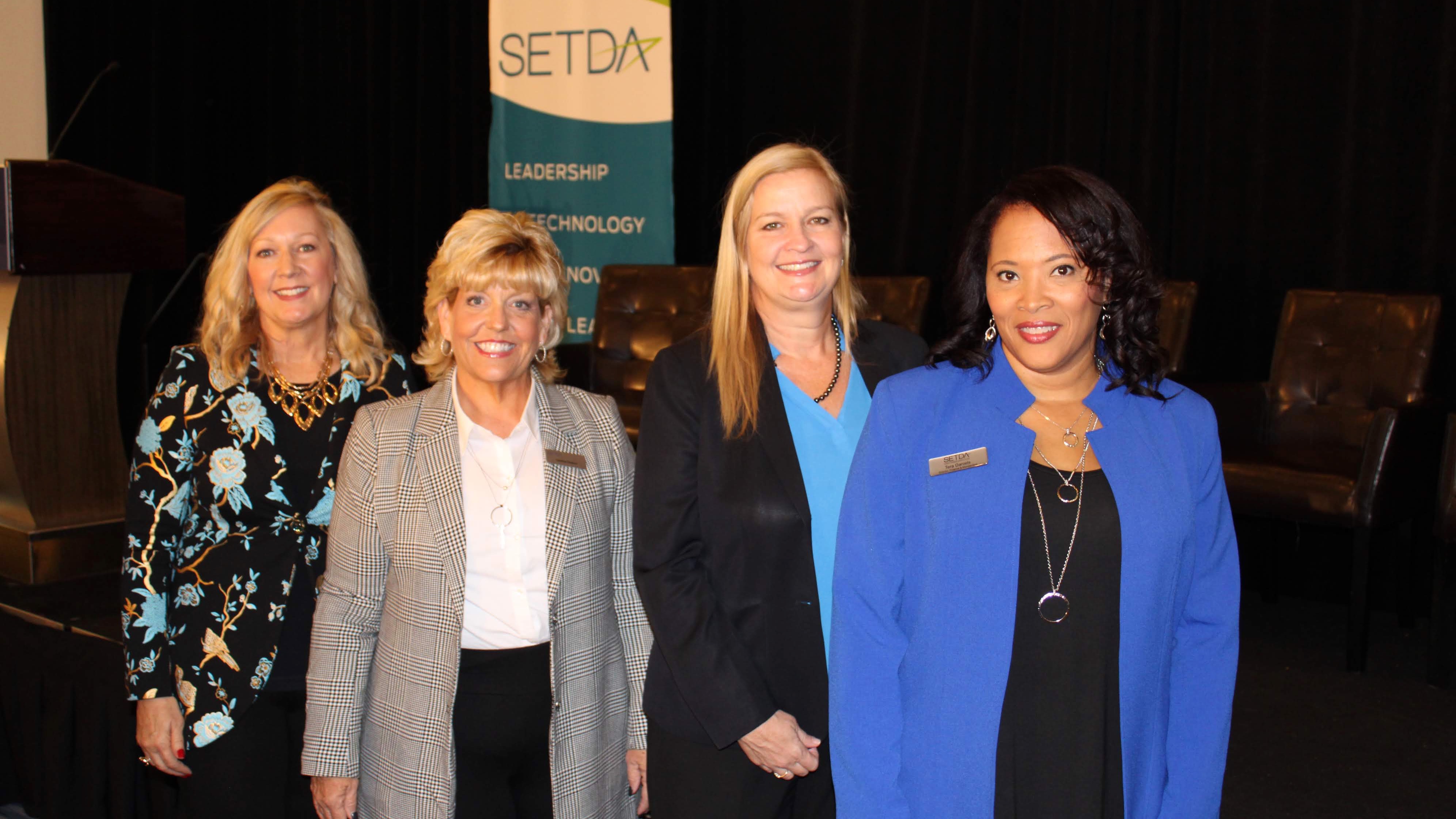 SETDA Staff, Missy Greene, Candice Dodson, Christine Fox, Tera Daniels