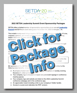 2024 SETDA Event Sponsor Opportunities