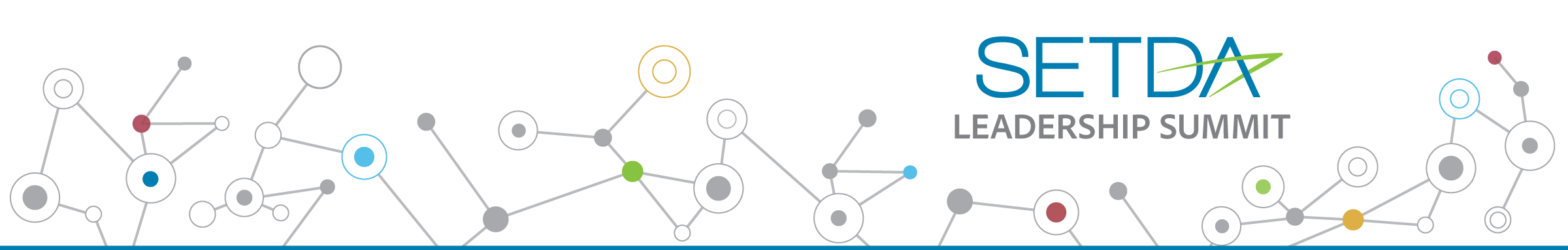 SETDA logo, dot connection graphic